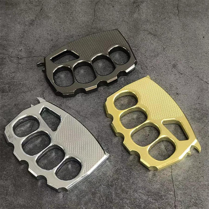 Four Finger Broken Window Brass Knuckle Duster