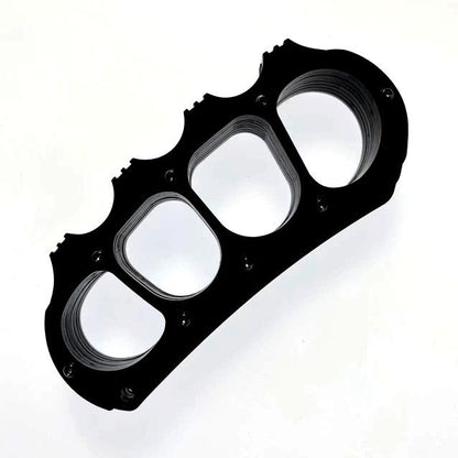 Outdoor Strong Knuckle Duster Defense Window Breaker Camping Boxing Guard Combat Defense EDC Tool