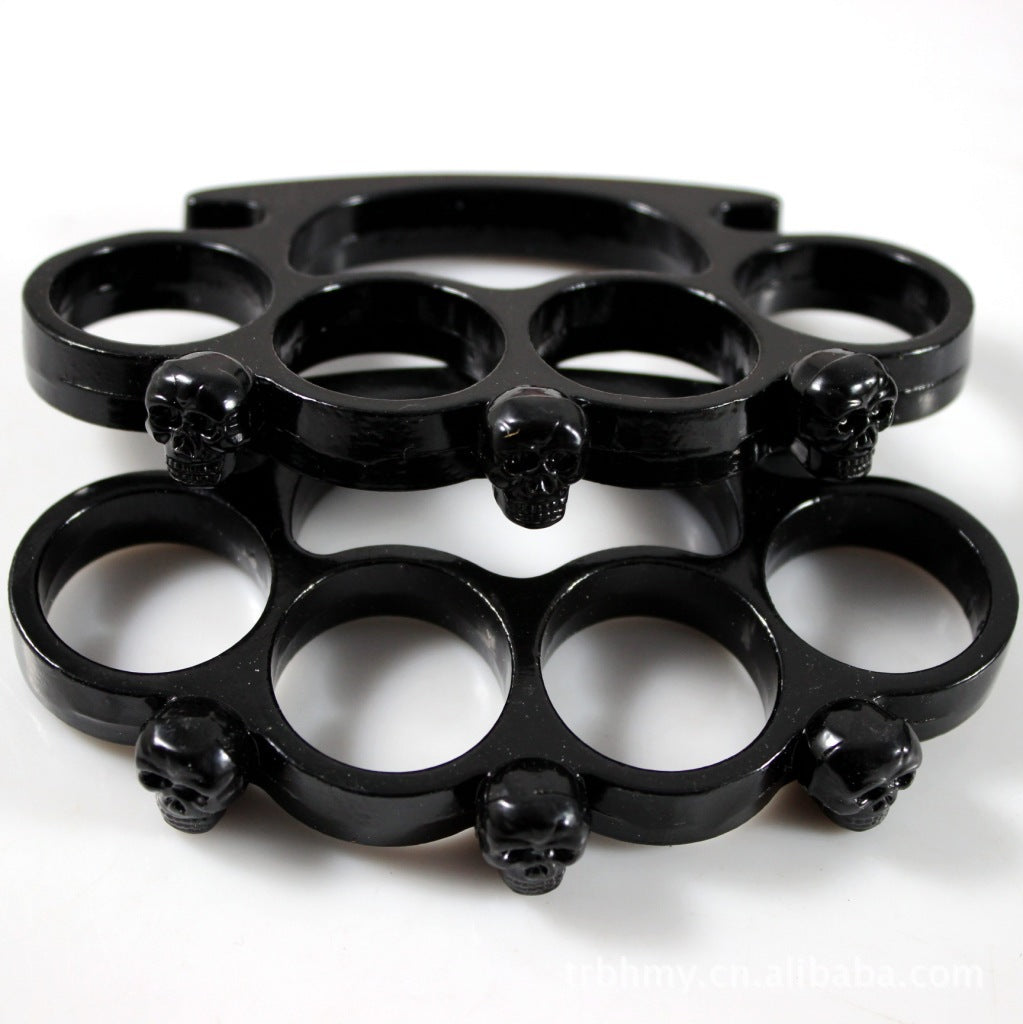 black little ghost brass knuckle duster 6