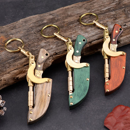 Creative Mini Fixed Blade Knife Keychain Portable Pocket Knives