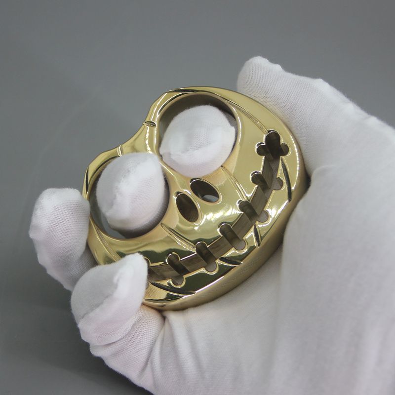 Thickened Mini Pumpkin Brass Knuckle Duster