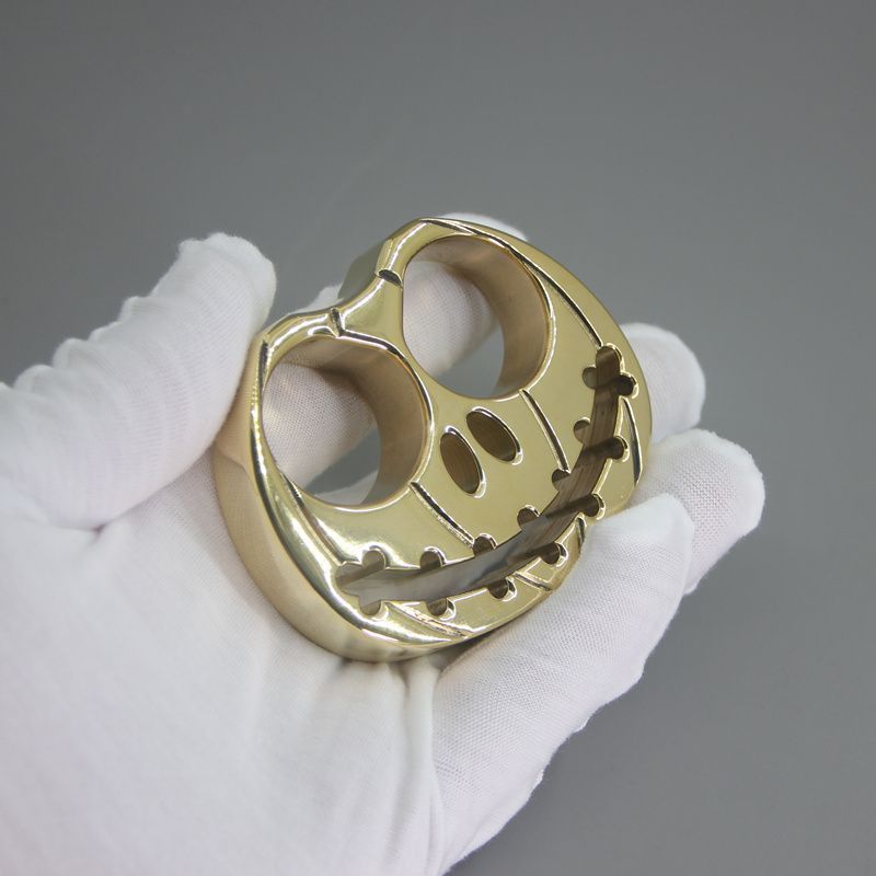 Thickened Mini Pumpkin Brass Knuckle Duster