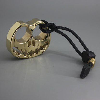 Thickened Mini Pumpkin Brass Knuckle Duster