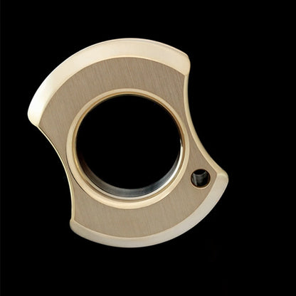 Mini Brass Knuckle Duster Portable Self Defense EDC Tool