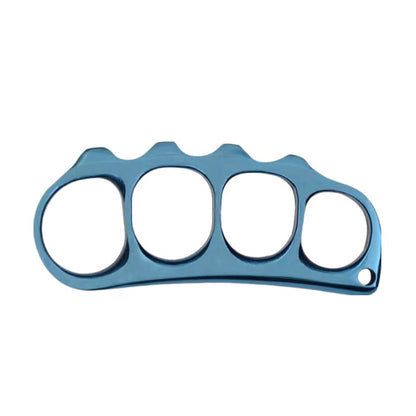 Knuckle Duster boxe auto-défense quatre doigts boucle brise-fenêtre jointures Camping en plein air EDC outil