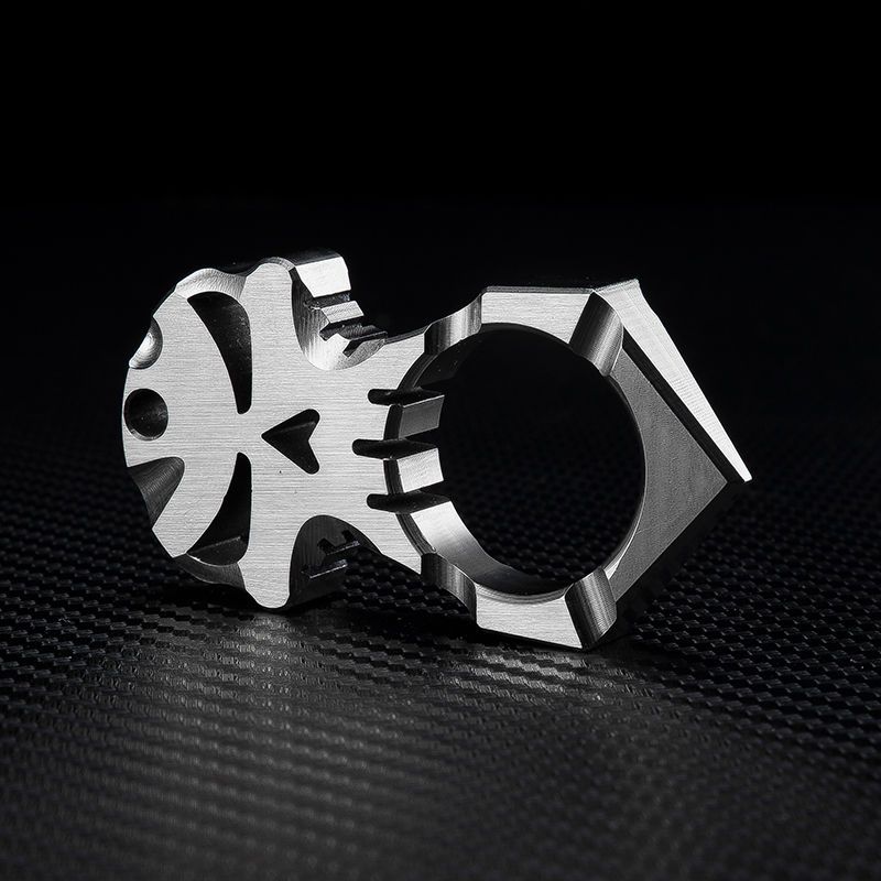 Mini Titanium Window Breaker Knuckle Duster