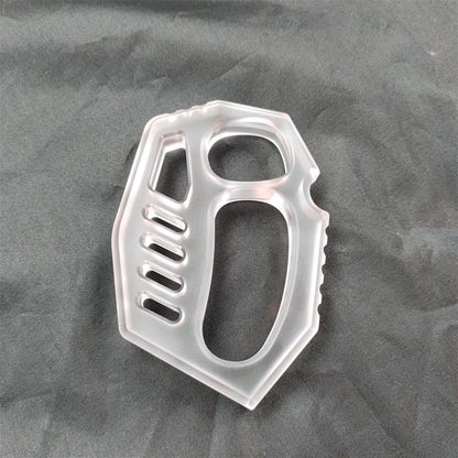 Transparent Knuckle Duster Boxing Broken Window Self -defense Tool