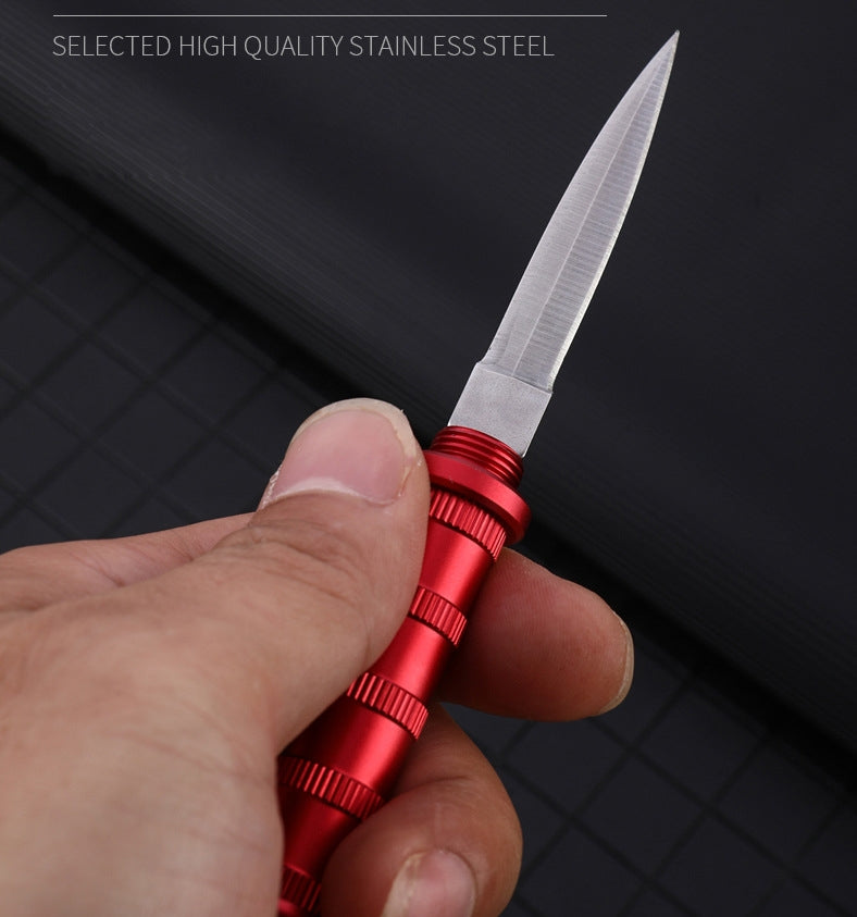 Mini Keychain Invisible Knife Self Defense Window Breaker