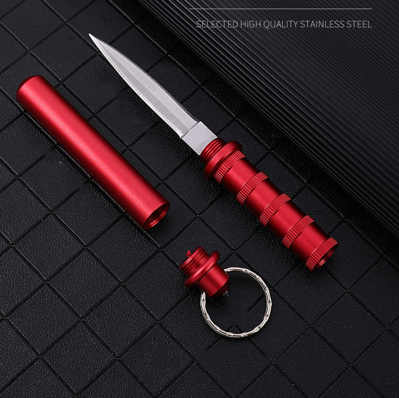 Mini Keychain Invisible Knife Self Defense Window Breaker