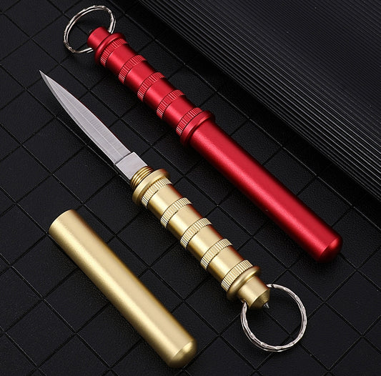 Mini Keychain Invisible Knife Self Defense Window Breaker