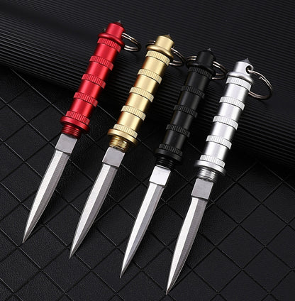 Mini Keychain Invisible Knife Self Defense Window Breaker