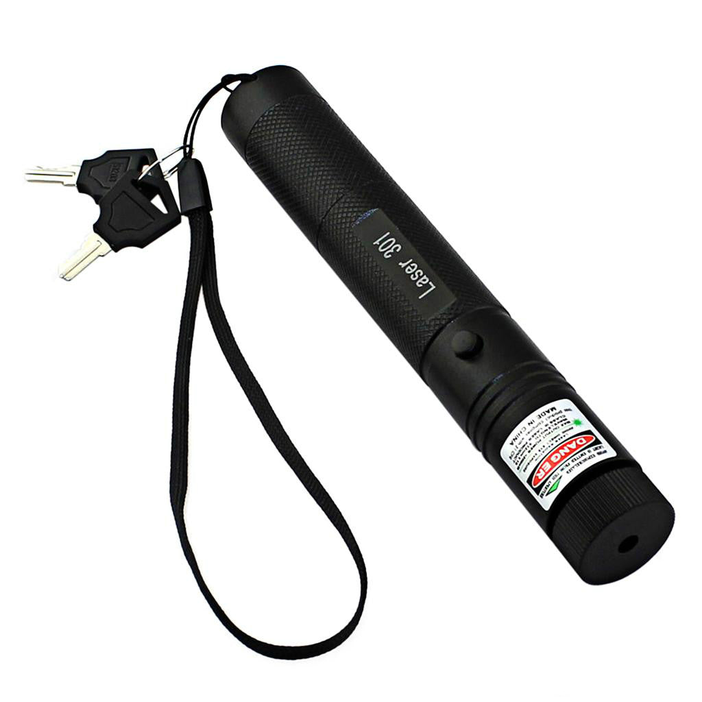 10Mile Laser Pointer Pen 5mw 532nm Powerful Cat Toy+ Battery+Charger