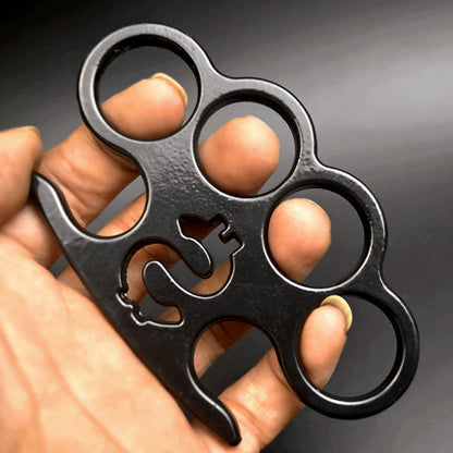 Two legged snake brass knuckles 5