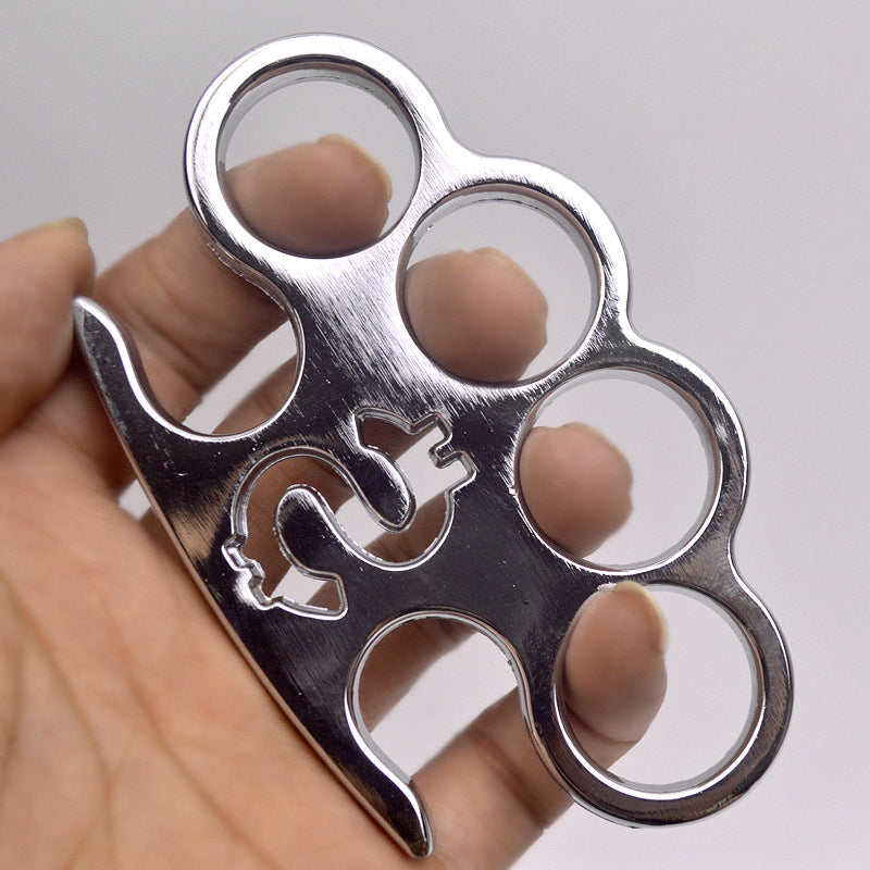 Two legged snake brass knuckles 6