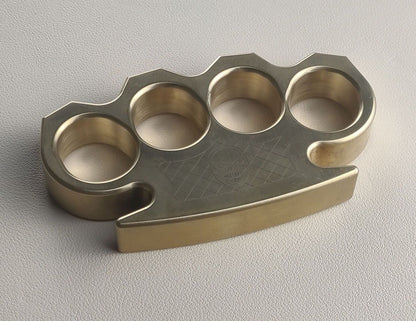 thickening solid brass knuckle duster 3