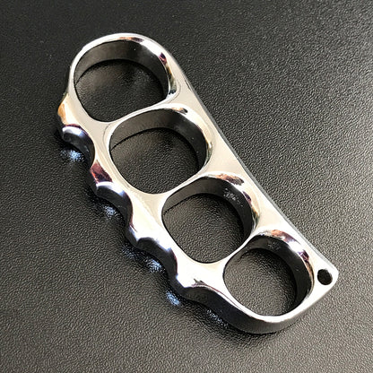 Knuckle Duster boxe auto-défense quatre doigts boucle brise-fenêtre jointures Camping en plein air EDC outil