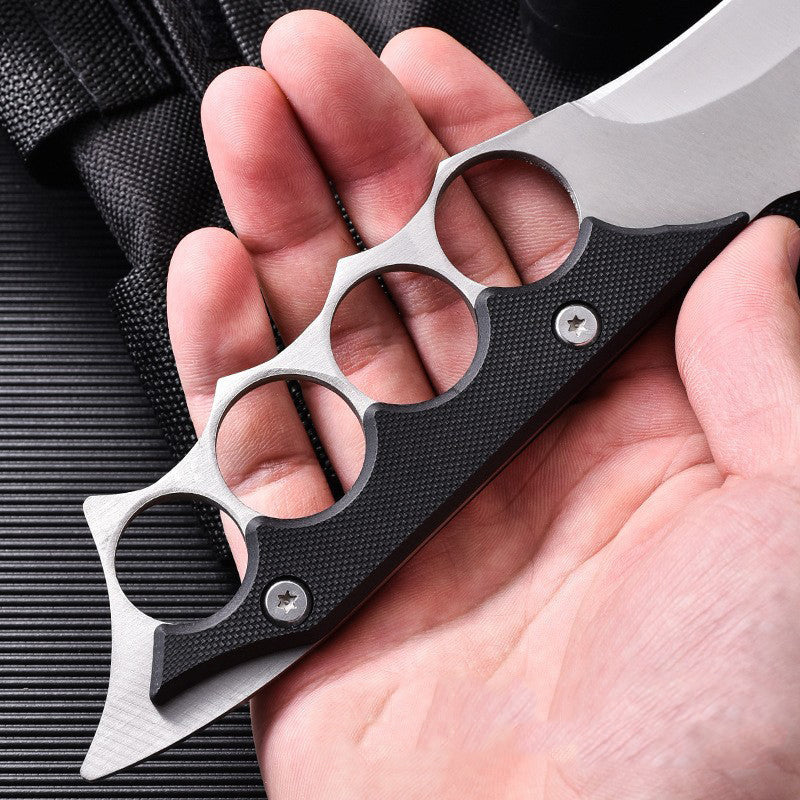 camping tactical knuckle knife