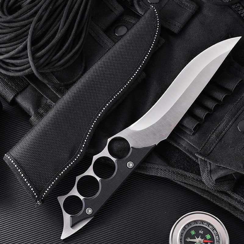 camping tactical knuckle knife 6