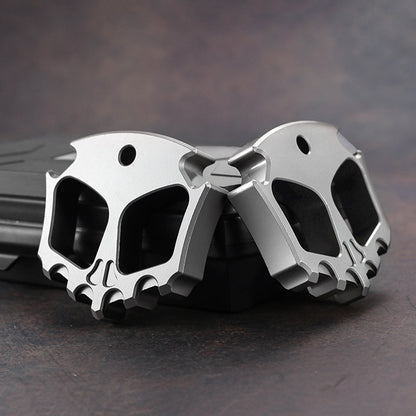 Steel Knuckle Duster Multi-functional Open-bottle Broken Window EDC Tool