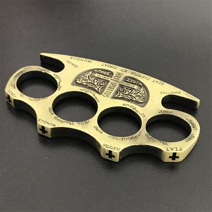 strong warrior brass knuckle duster 1