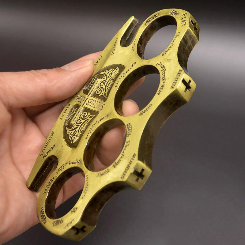 strong warrior brass knuckle duster 9